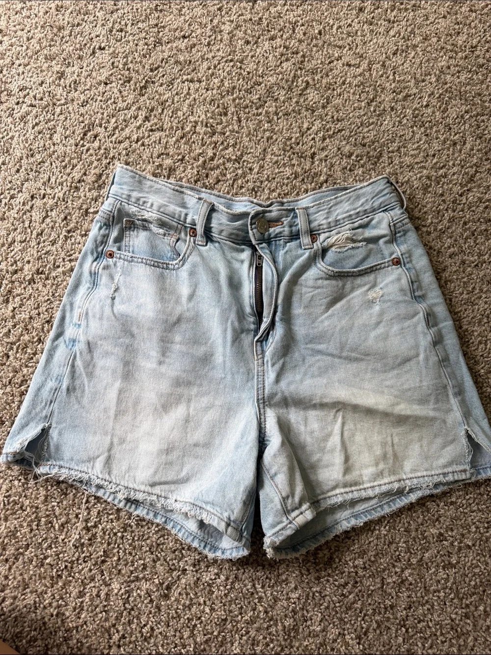 American Eagle Highest Rise Baggy Shorts
